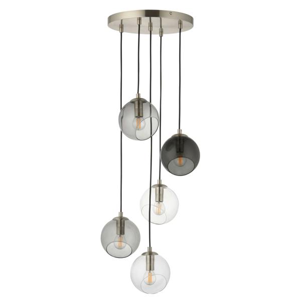 Pagazzi Lighting Branco Multi Light Ceiling Light Pendant