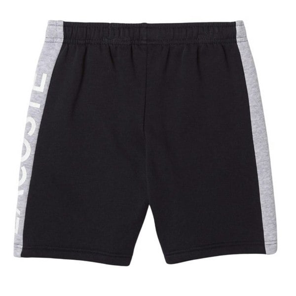 Lacoste Boys Organic Cotton Colour Stripe Shorts - Navy/Grey