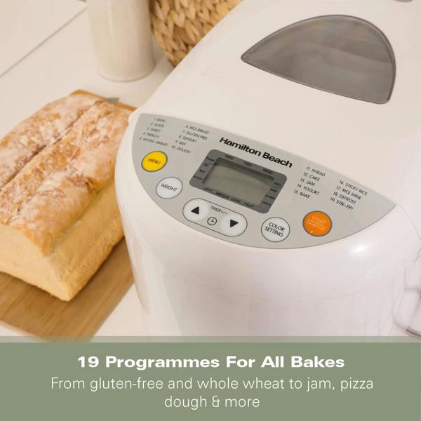 Hamilton Beach Essential QuickBake 19-in-1 Automatic Bread Maker