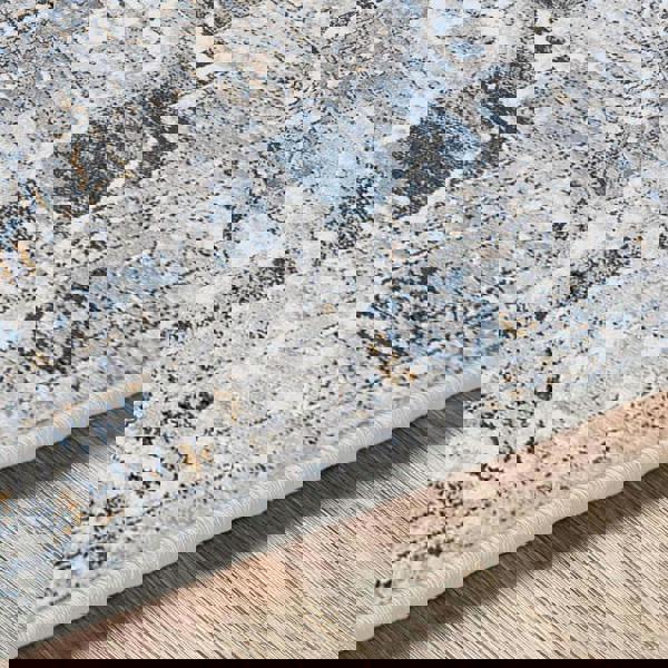 Livabliss Jolie-Vintage Grey Blue Ivory Brown Traditional Boho Rug