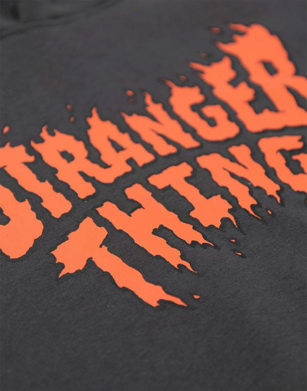 Stranger Things Unisex Kids Grey Logo Sweatshirt and Joggers Set