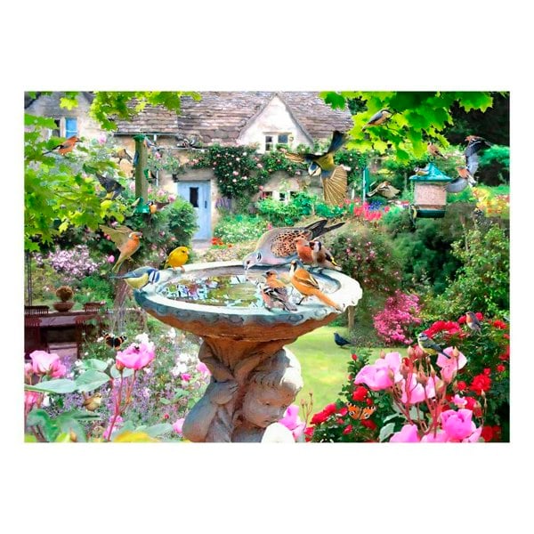 The House of Puzzles Summer Birds 1000 Piece Jigsaw Puzzle