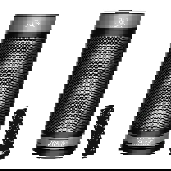 MONHOUSE 1500W Energy Efficient Electric PTC Portable Heater 12H Timer - 24cm