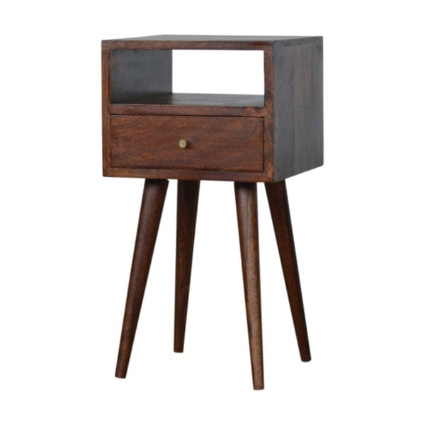 Artisan Furniture Solid Wood Mini Cherry Bedside Table