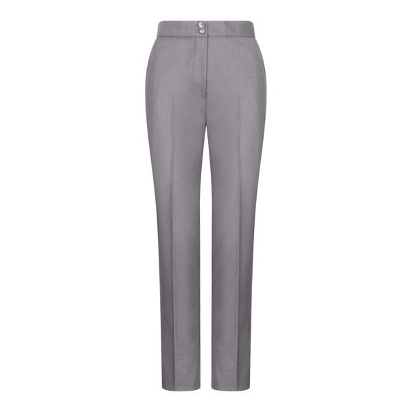 TruClothing Women's 3 Piece Tailored Fit Plain Grey Formal Office Suit