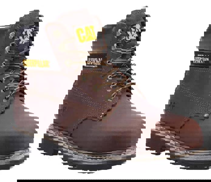 Caterpillar PowerPlant Mens SB Safety Classic Steel Toe Work Boots