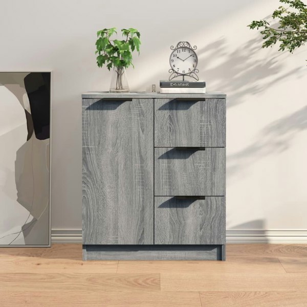 Berkfield Sideboard Grey Sonoma Engineered Wood