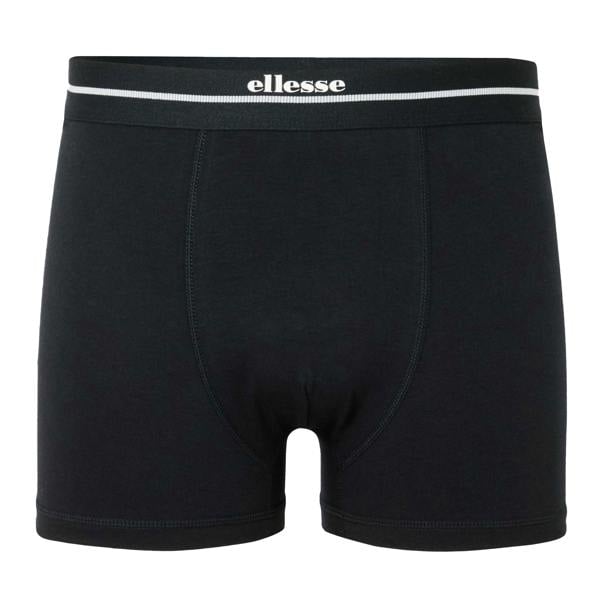 Ellesse Mens Ambria Boxer Shorts (Pack of 3) - Black - 