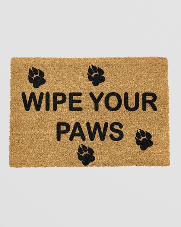 Wipe Your Paws Doormat