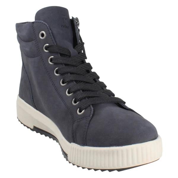 Rieker Womens Rieker Zip Up Lace Ankle Boots W0164