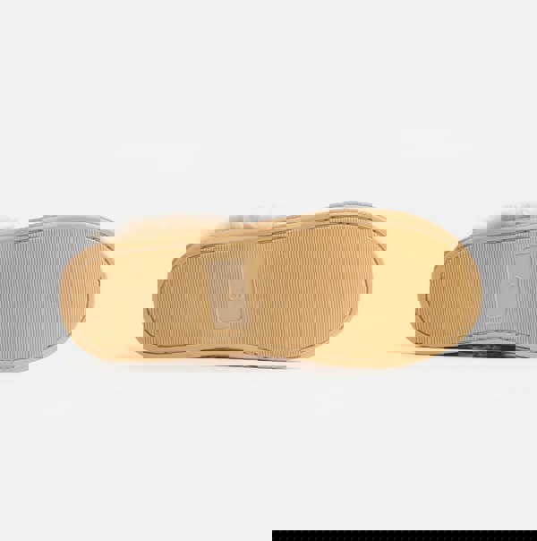 Jo & Joe SCARLETT Womens Faux Fur Mule Slippers Caramel