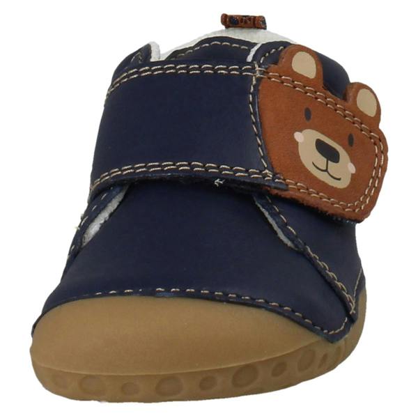 Start-rite Boys Startrite Pre Walker Cruiser T Bar Shoes Bear Hug