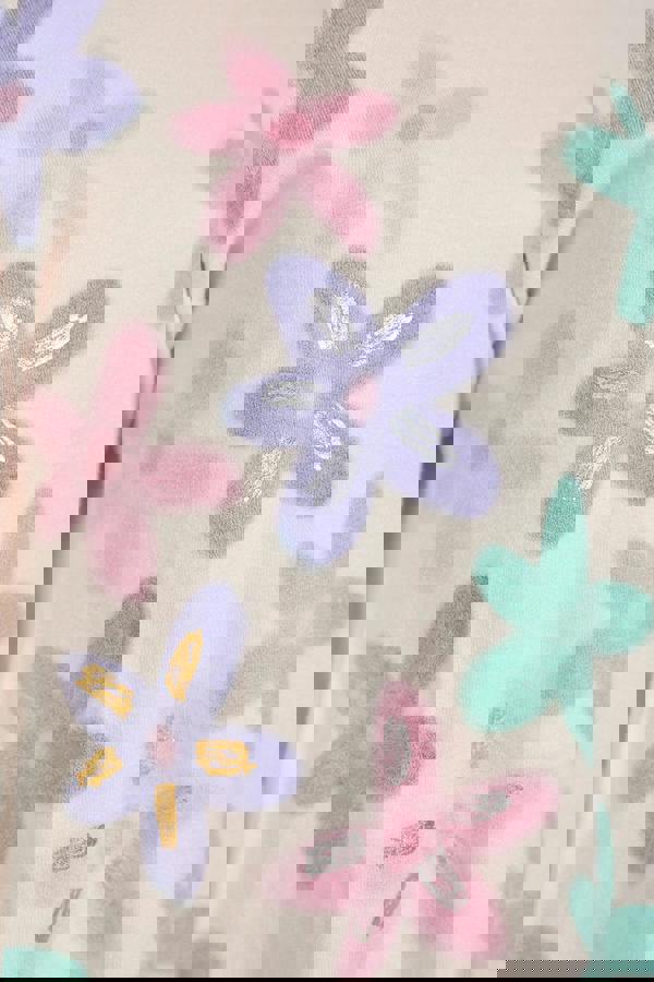 Mudflower Large Floral Print Lightweight Knit Jumper