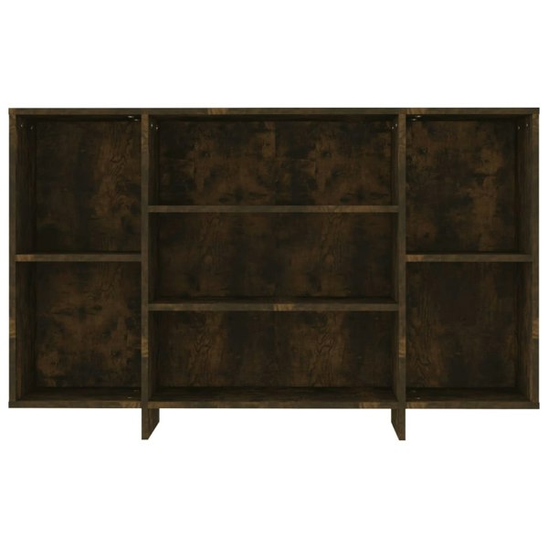 Berkfield Sideboard Smoked Oak 120x30x75 cm Engineered Wood