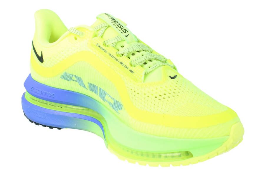 Nike Pegasus Premium Mens Running Trainers Hq2592 Shoes  702 - Volt Ice Black Spruce 702 - Photo 3