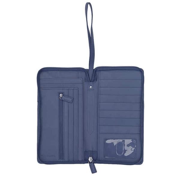 PRIMEHIDE RFID SAFE Zip Around Travel Planner