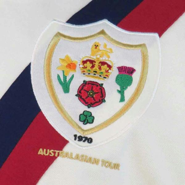 Retro Great Britain Rugby League 1970 Shirt Polo Front