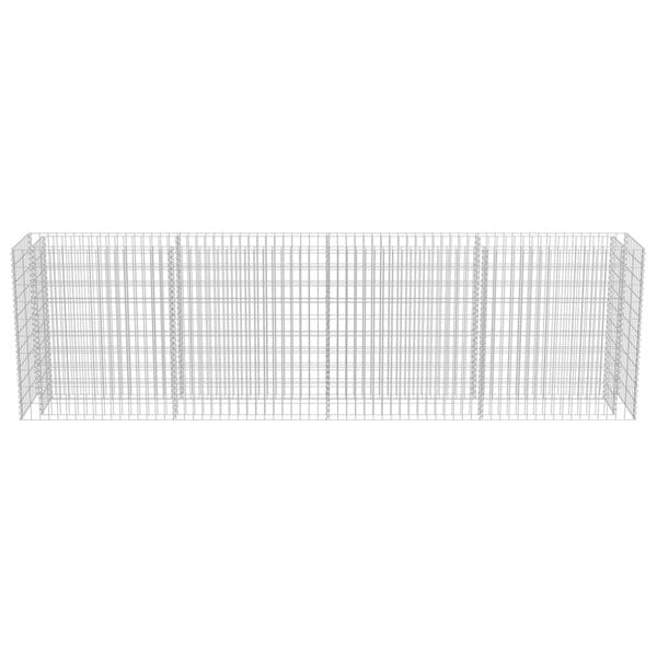 Berkfield Gabion Raised Bed Galvanised Steel 360x50x100 cm