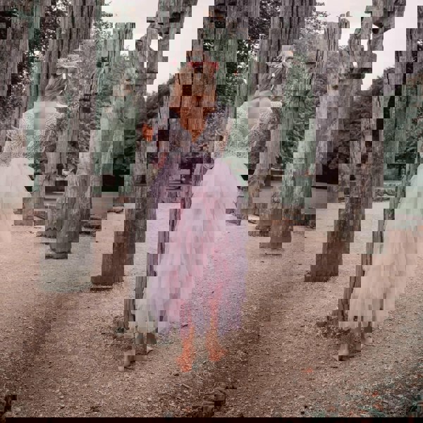 Flower Girl in Pink Dress