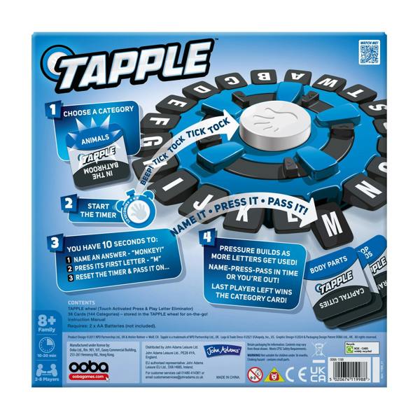 IDEAL Tapple Word Game