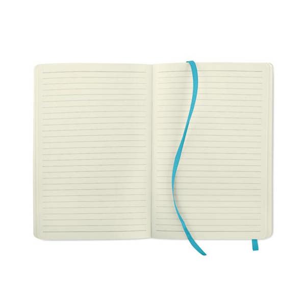 MidOcean Breta Recycled A5 Notebook - Turquoise - 