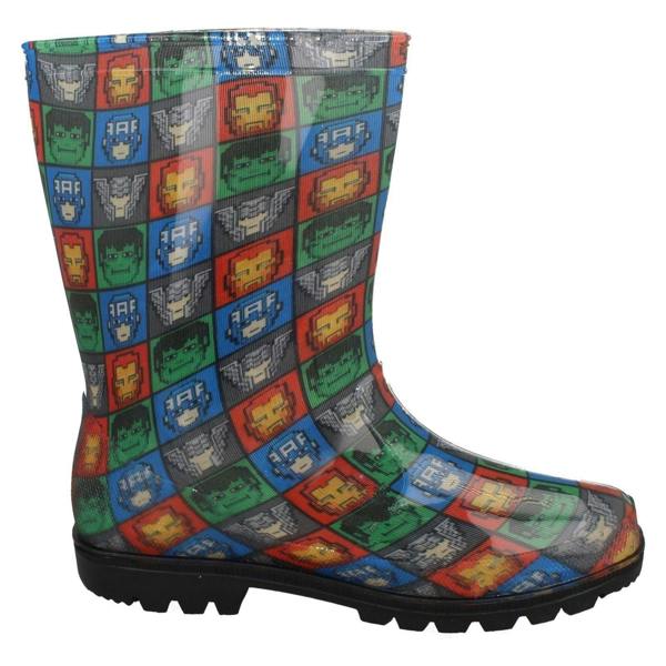 CHARACTER Boys Character Avengers Wellington Boots GWI24181AA01AVZZ