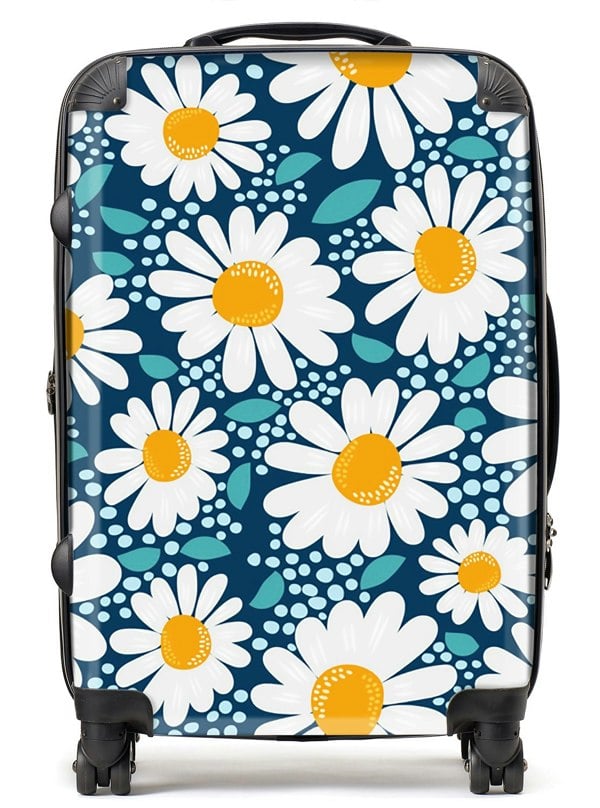 Warren Reed Camomile Flowers Suitcase