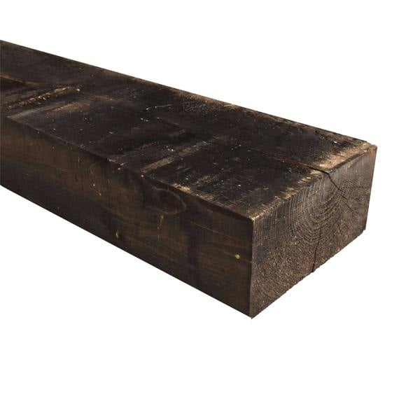 Snowdon Timber Treated Reject Black Sleeper (H) 95mm (W) 195mm (L) 2.4m