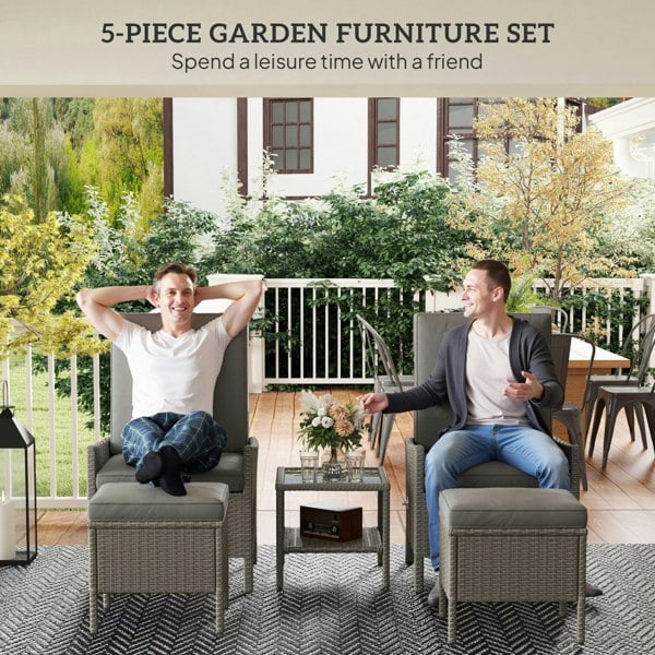 Rattan Leisure Chair Set