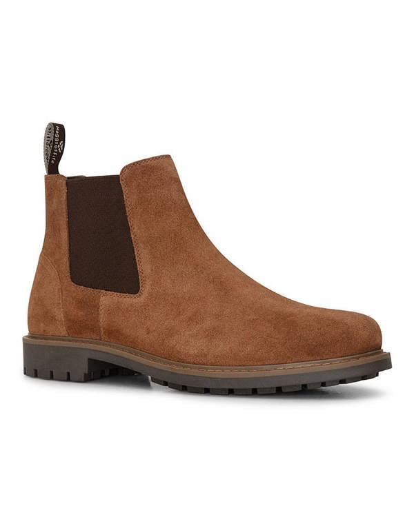 Hoggs of Fife Banff Dealer Country Boot in Coffee Suede
