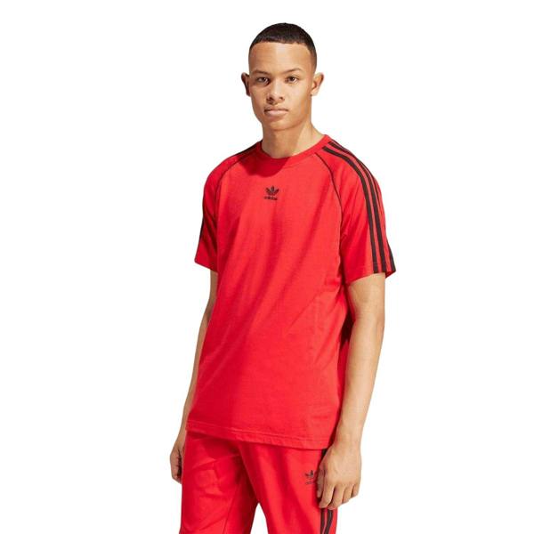 Adidas Mens Originals Trefoil T-Shirt - Red - 