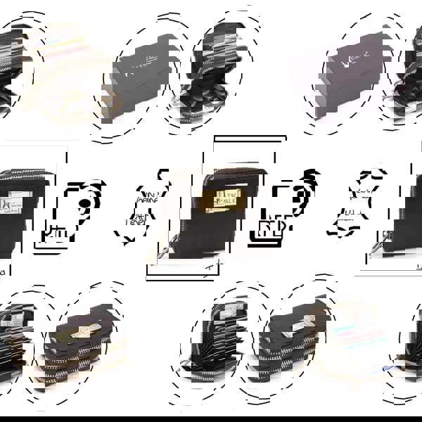 Catwalk Collection Handbags Isla - Concertina Purse