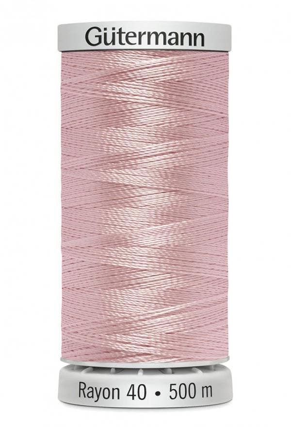 Gutermann No 40 Sulky Rayon Embroidery Thread 500m Rayon Thread Suitable For Embroidery