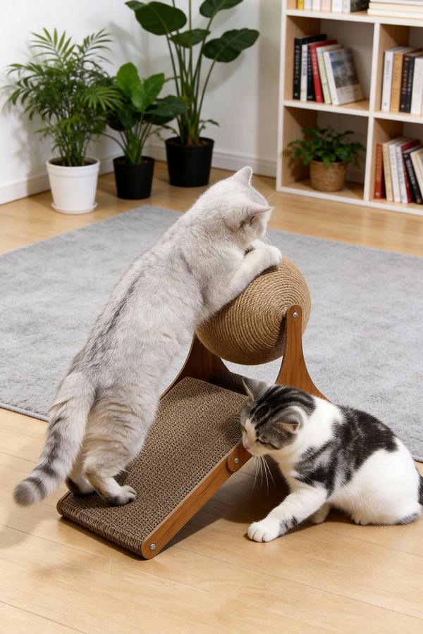 Cat Scratching Toy with Sisal Ball