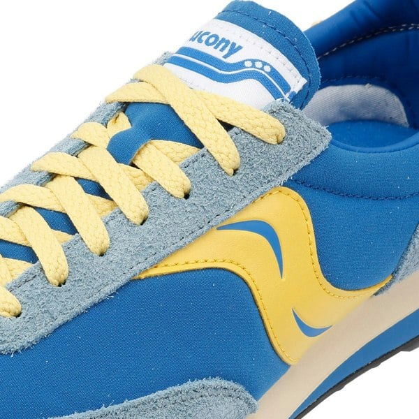 Saucony - S70883-1 Unisex Trainers 80 OG - Blue/Mustard