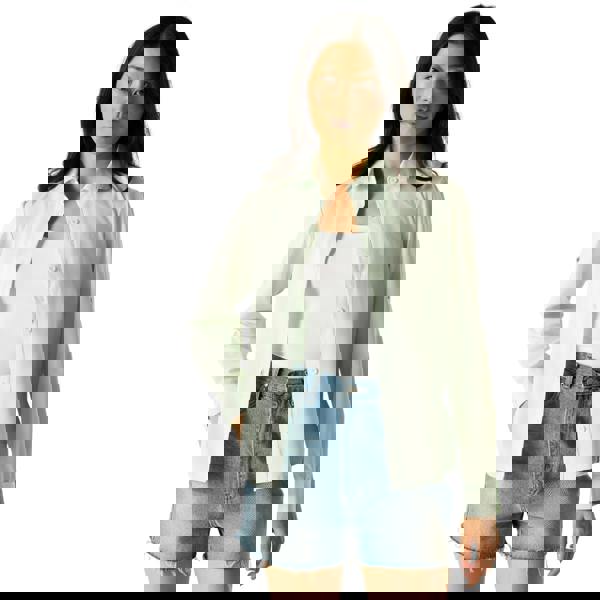 Regatta Womens/Ladies Travel Light Anti-Insect Long-Sleeved Shirt - Ocean Mist - 