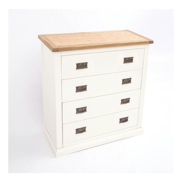 Cabinet Bits Cosenza 4 Drawer Chest of Drawers Bras Drop Handle