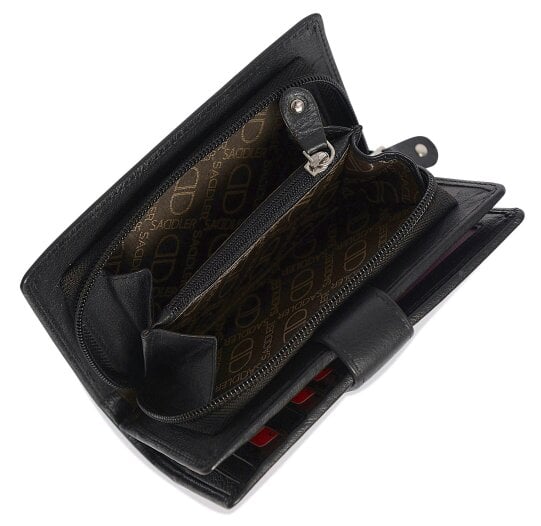 SADDLER Mid-Size Leather Purse Wallet  "Holly" – Handmade by Saddler | RFID Protected & Gift Boxed