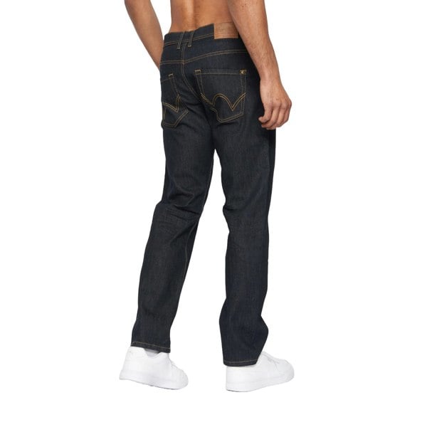 Duck and Cover Mens Hydras Straight Leg Jeans - Raw Wash