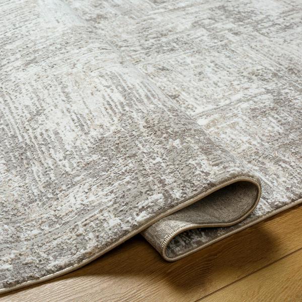 Livabliss Allegro-Abstract Beige Grey Modern Marble Rug