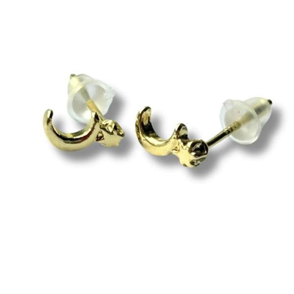 Aye Do Gifts Starry Moon Gold Stud Earrings