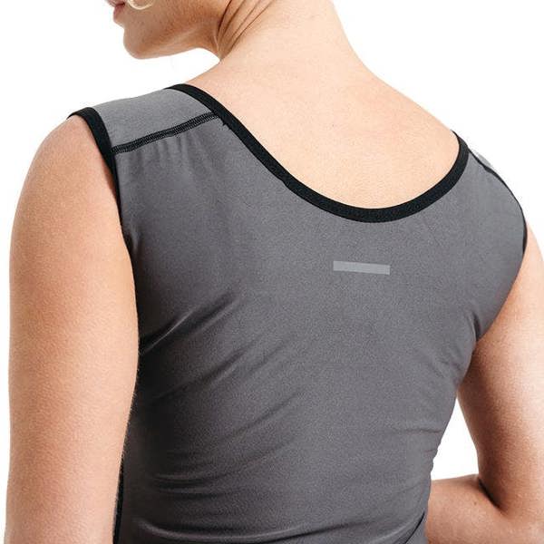 RDX Sports SWEAT VEST WOMEN'S W2 GREY