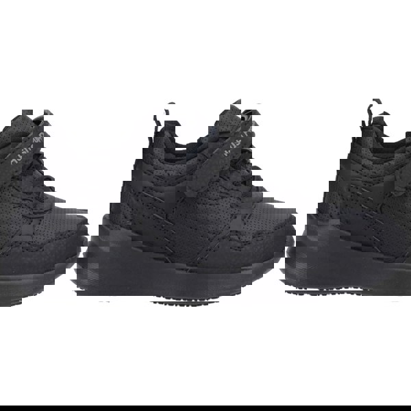 Hush Puppies Marling Bungee Lace Senior Polyurethane Black Shoes