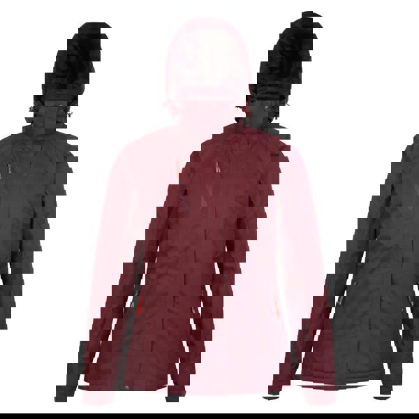 Mountain Warehouse Womens/Ladies Bracken Extreme 3 in 1 Waterproof Jacket - Burgundy