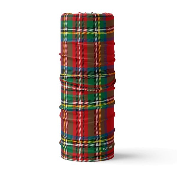 RUFFNEK Royal Stewart Tartan Snood Tube Scarf