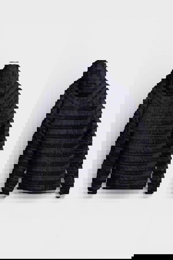 Napapijri Men's Aerons Hooded Padded Jacket Blue Marine