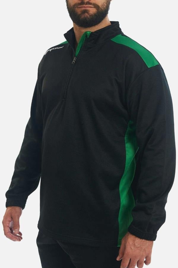 Tempo Sports 1/4 Zip Mid Layer – Thermal, Quick-Dry, Lightweight - Optimum