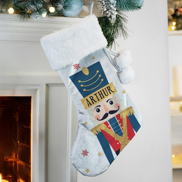 Personalised Memento Company Personalised Nutcracker Christmas Stocking