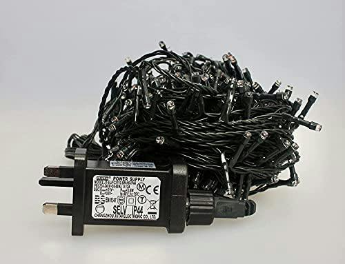 Warm White LED Multifunction Timer Outdoor String Fairy Lights in Sizes 10m to 200m image 4