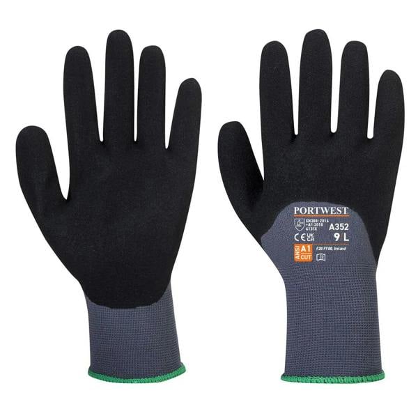 Grip 15 Nitrile Sandy 3/4 Palm Glove (Pack of 12) - Hi-Vis Trousers